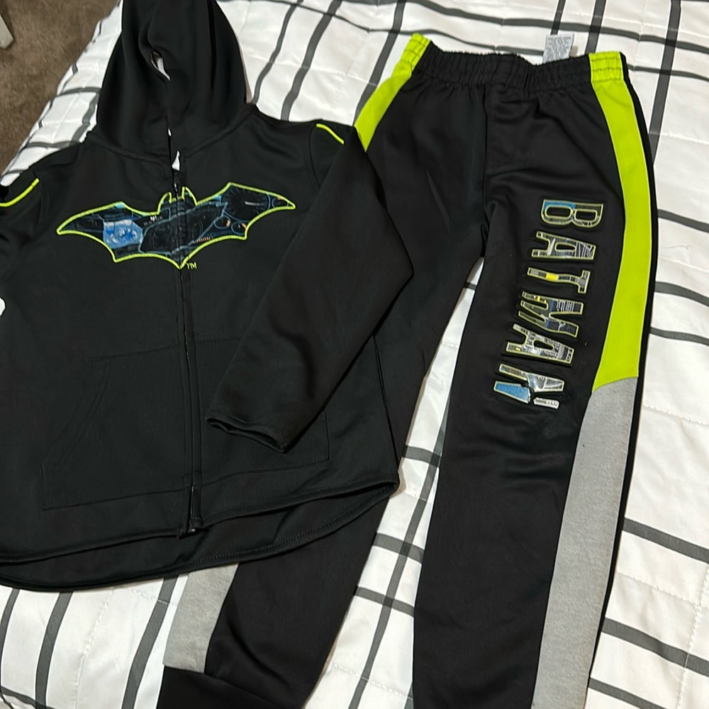 Batman tracksuit hooded boys bx5